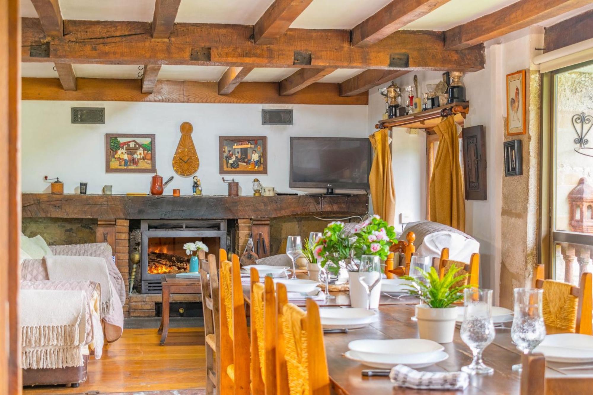 Lizaso Casa Rural Arotzenia, Hogar Rustico En Pleno Valle De La Ulzama מראה חיצוני תמונה